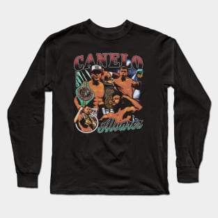 Canelo Alvarez Vintage Bootleg Long Sleeve T-Shirt